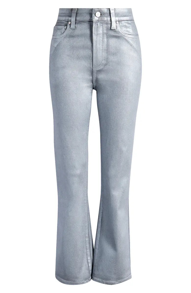 PAIGE Claudine High Waist Coated Jeans | Nordstrom | Nordstrom