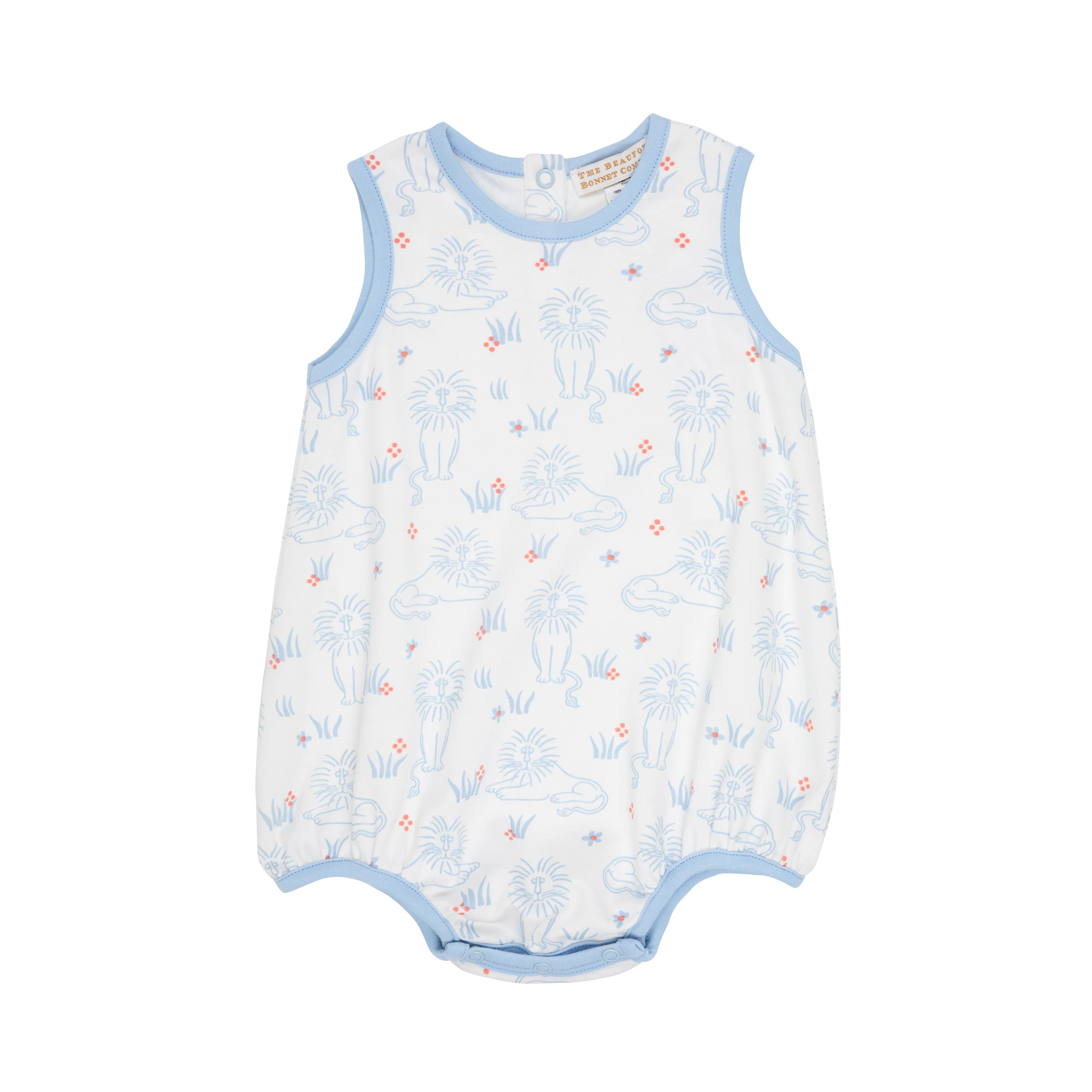 Patton Play Bubble (Unisex) - Just Lion Around with Beale Street Blue | The Beaufort Bonnet Company