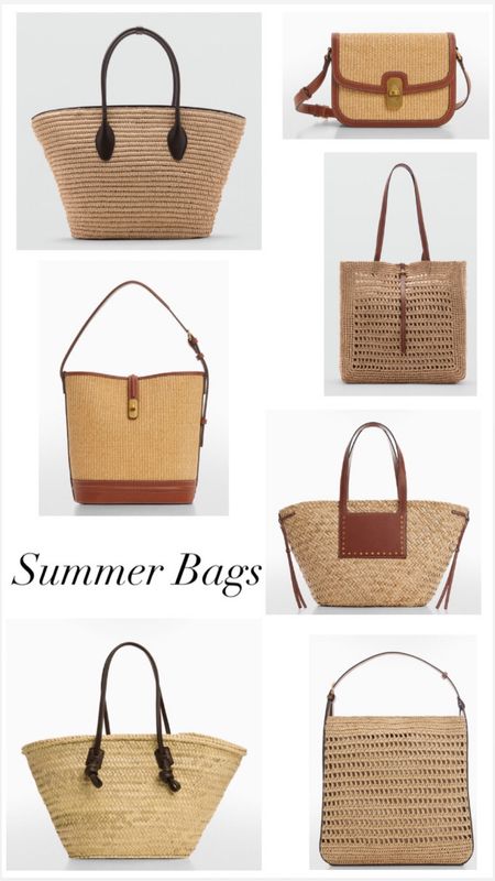 Cute and affordable bags for Summer from Mango! Raffia bags, natural fiber bags, totes, shoulder bags 

#LTKItBag #LTKFindsUnder100 #LTKStyleTip