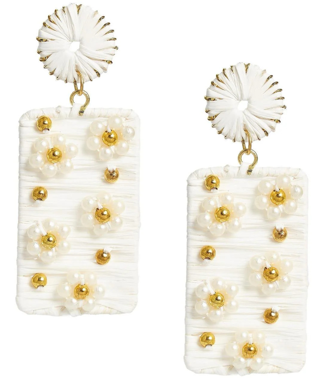Royale Earring - Raffia - Amy Littleson | Lisi Lerch Inc