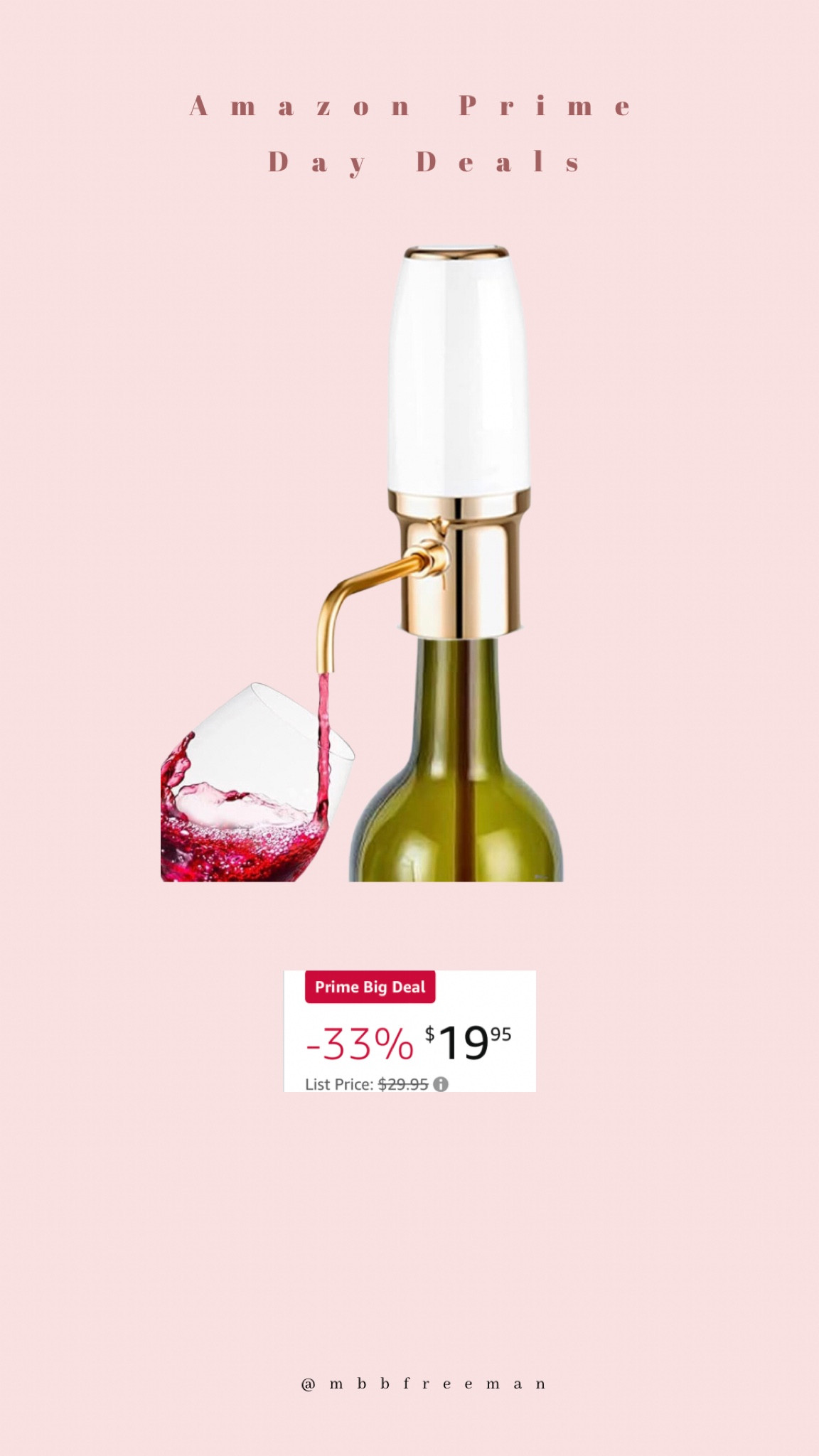 Wine aerator #christmasgift

#LTKxPrime #LTKHolidaySale