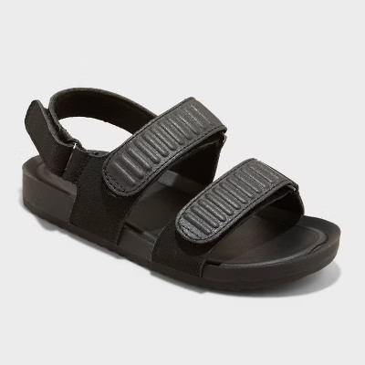 Toddler Kody Sandals - Cat & Jack™ Black 5T | Target