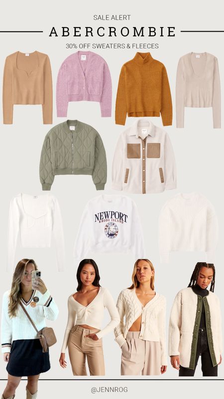Abercrombie sale! 30% off sweaters and fleece!

#LTKsalealert #LTKunder50 #LTKSeasonal