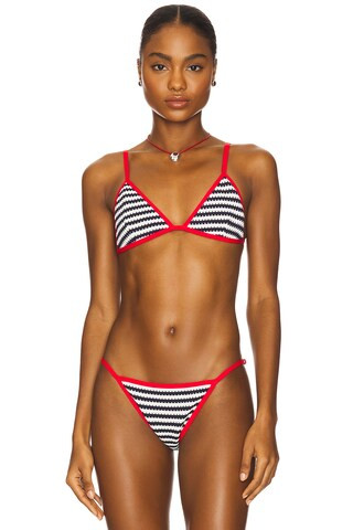 Kim Bikini Top in Indigo Midnight | Revolve Clothing (Global)