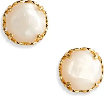 mother-of-pearl stud earrings | Nordstrom