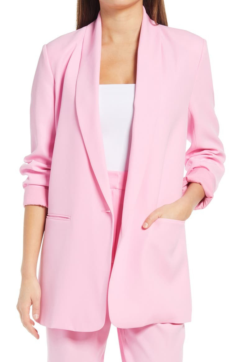 WAYF Jeanette Longline Blazer | Nordstrom | Nordstrom
