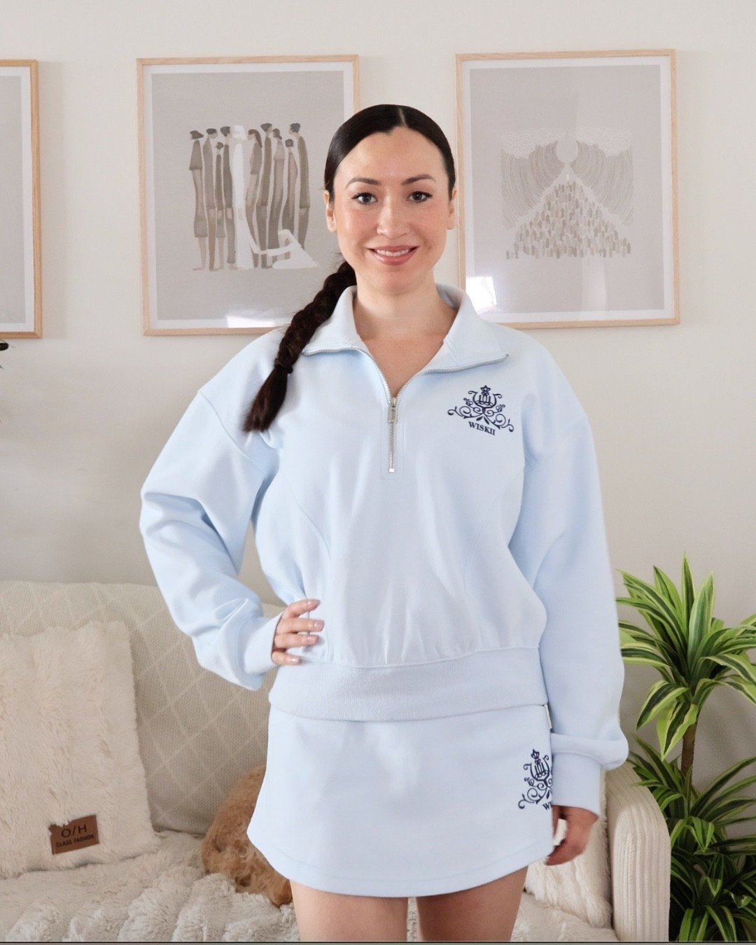 ☁️ Your New Go-To WISKII Set ☁️

This might be my favorite throw-on-and-go outfit! The oversized quarter-zip sweatshirt paired with the matching skort gives effortless country club meets cozy girl energy. Perfect for travel days, coffee runs, tennis, or throwing on before and after Pilates. 💙

✨ Sizing:
• Quarter-Zip: Medium
• Skort: Small

Use my code NOEXCUSEGIRL to save on your WISKII order! 🤍

#LTKFitness #LTKStyle #WISKII #Tenniscore #CountryClubStyle #Athleisure #PilatesStyle #MatchingSet #EverydayStyle #CozyChic

#LTKgrwm #LTKootd #LTKActive