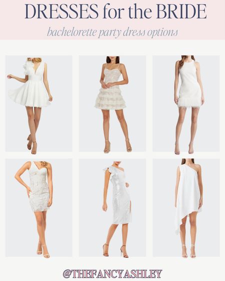 Dresses for the bride. Bachelorette party dress ideas for the bride  

#LTKparties #LTKwedding #LTKstyletip