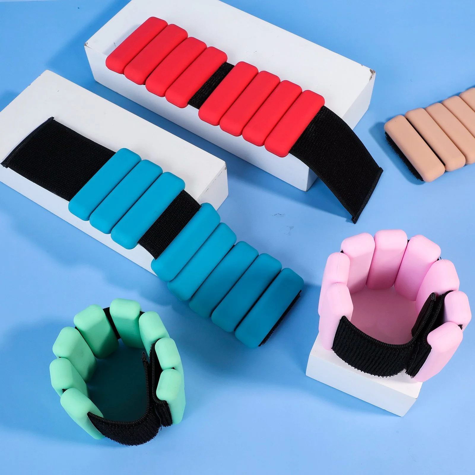 LEUCHTEN 2pcs Adjustable Ankle Weight Ankle Wrist Weight Bracelet Ring(250 Grams Per Ankle) - Wal... | Walmart (US)