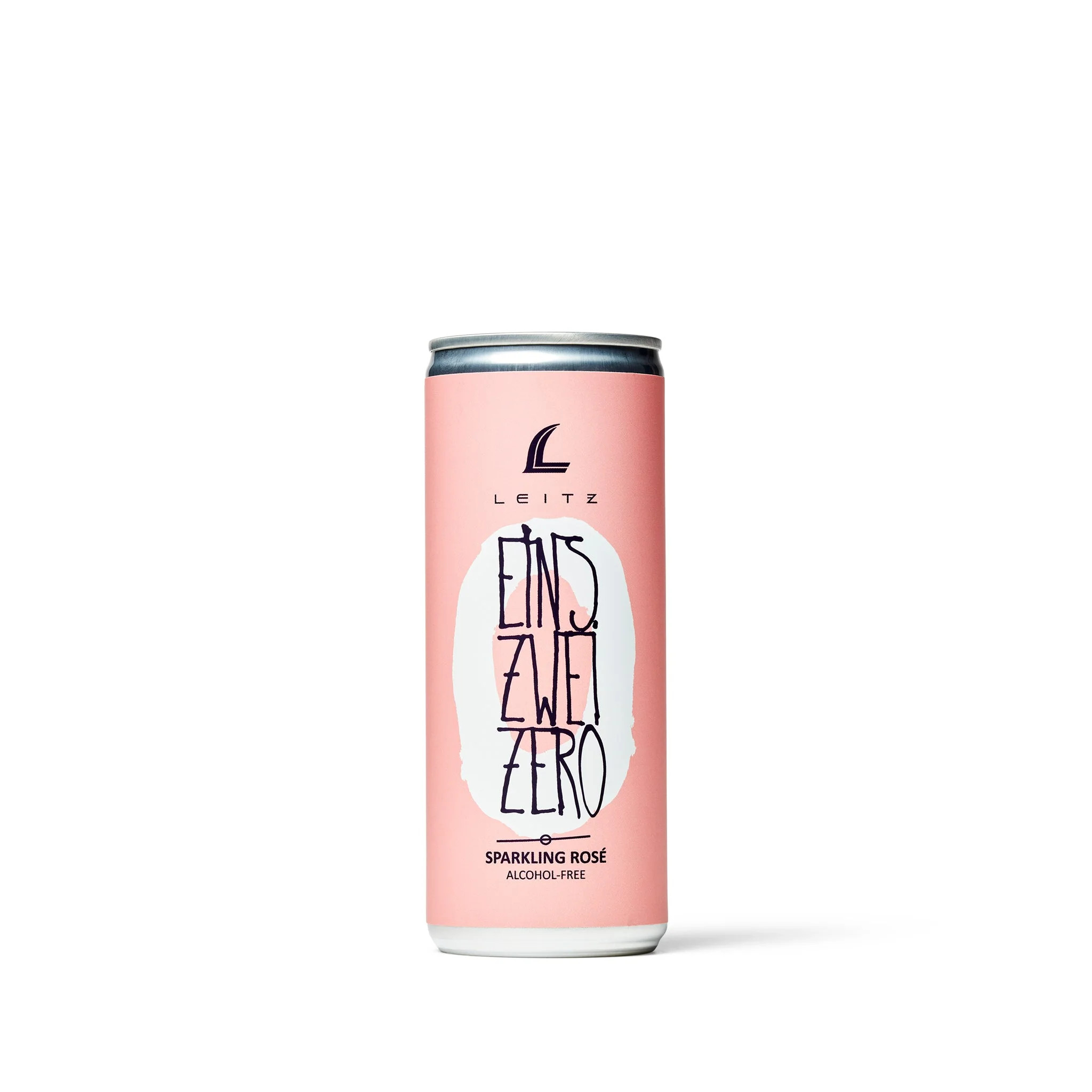 Leitz - Eins Zwei Zero - Alcohol-Free Sparkling Rosé Can - 4-Pack Bundle | Boisson