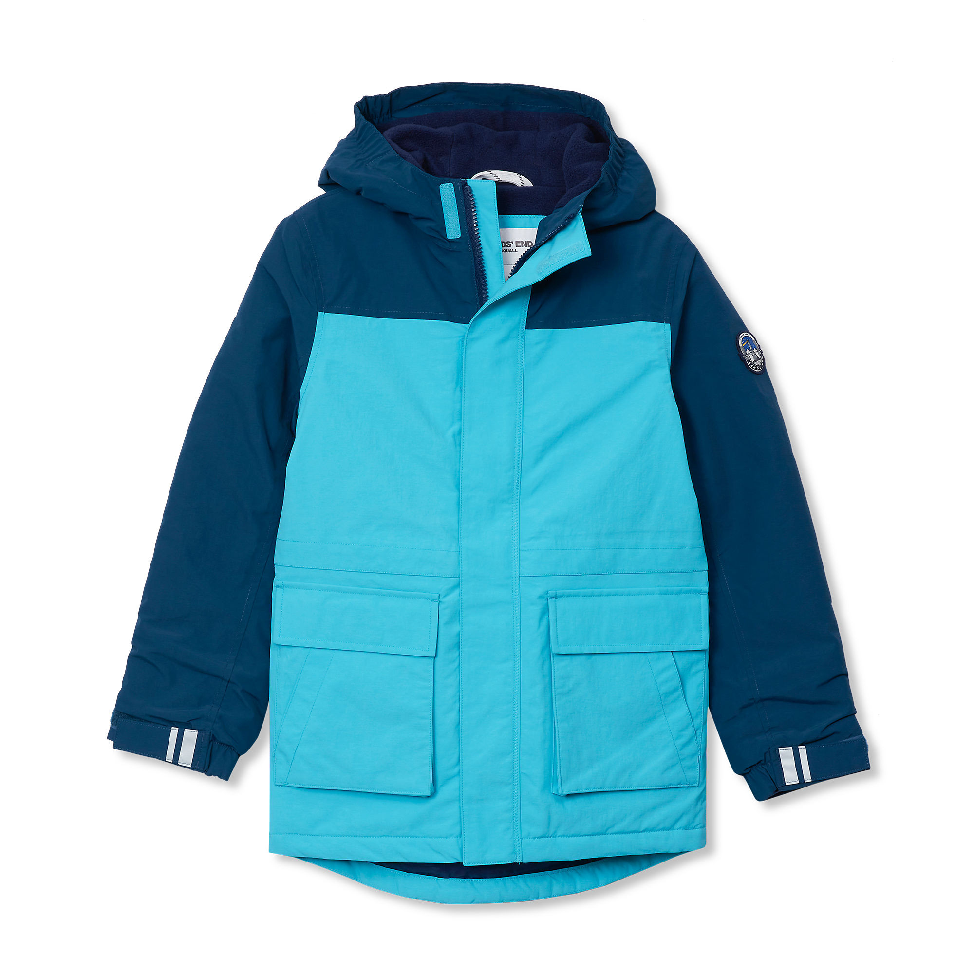 Kids Squall Waterproof Insulated Winter Parka | Lands' End (US)