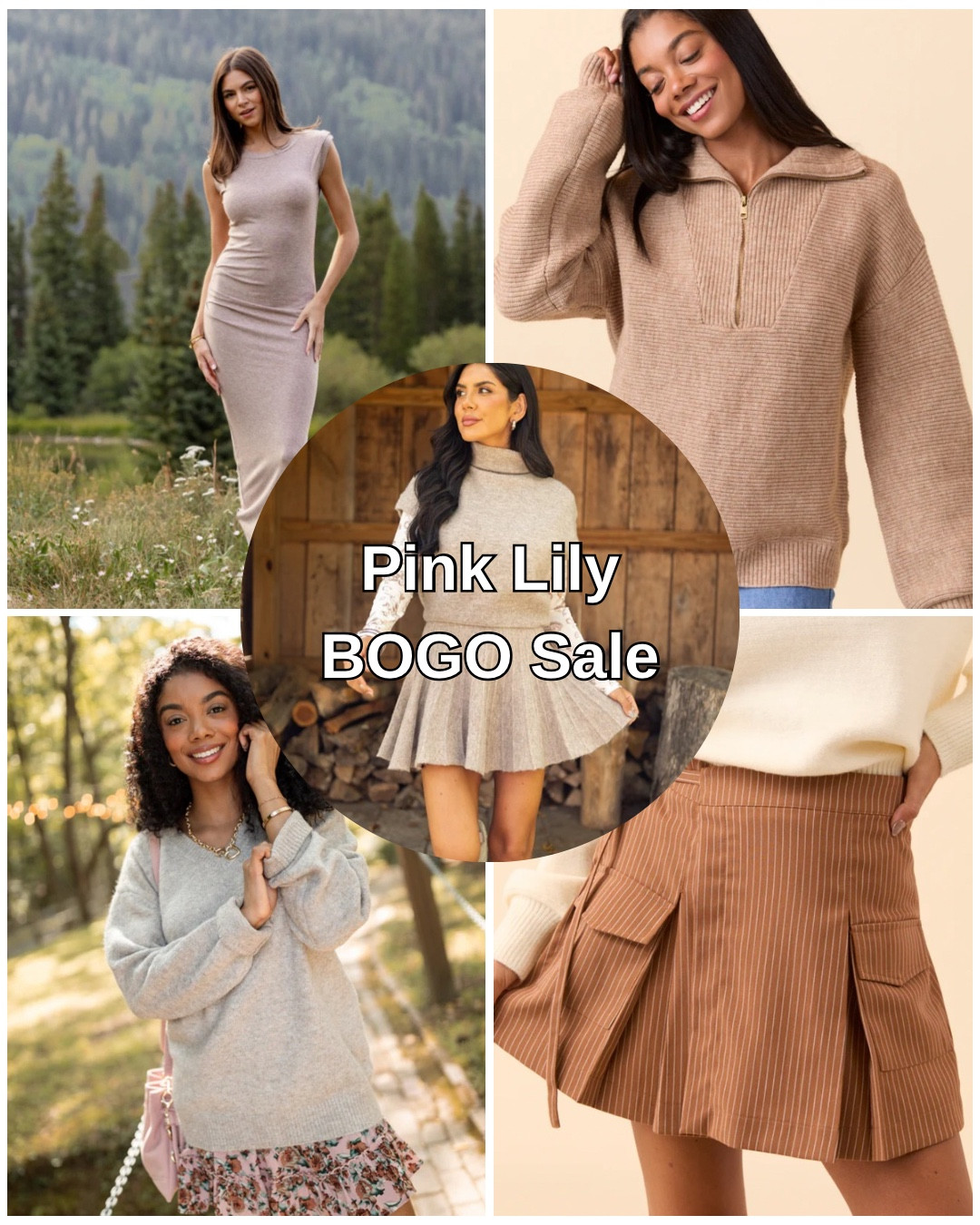Today only - Pink Lily is having a BOGO sale! I am LOVING these neutrals! 😍🤎

#LTKSeasonal #LTKSaleAlert #LTKMidsize