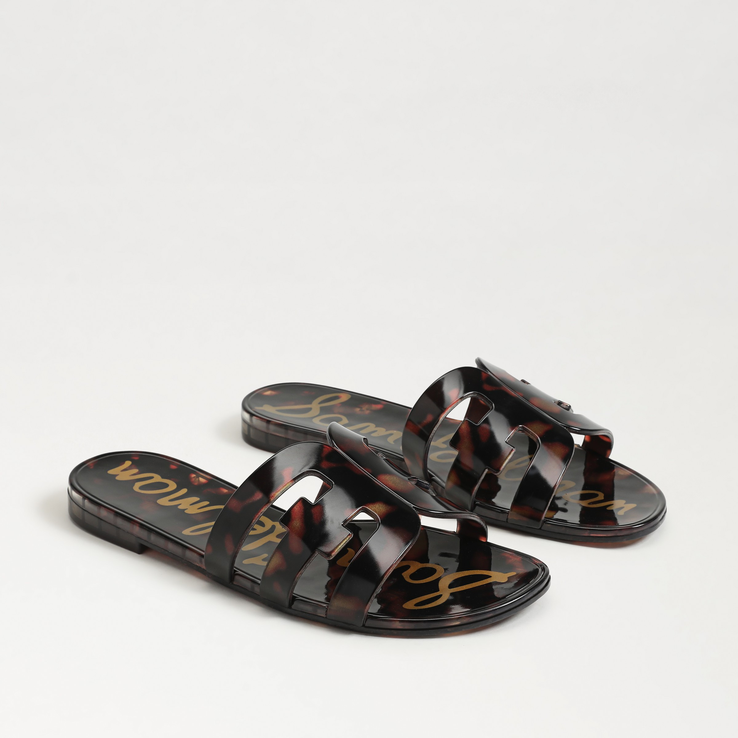 Sam Edelman Bay Jelly Slide Sandal Tortoise Jelly 9.0 | Sam Edelman CA