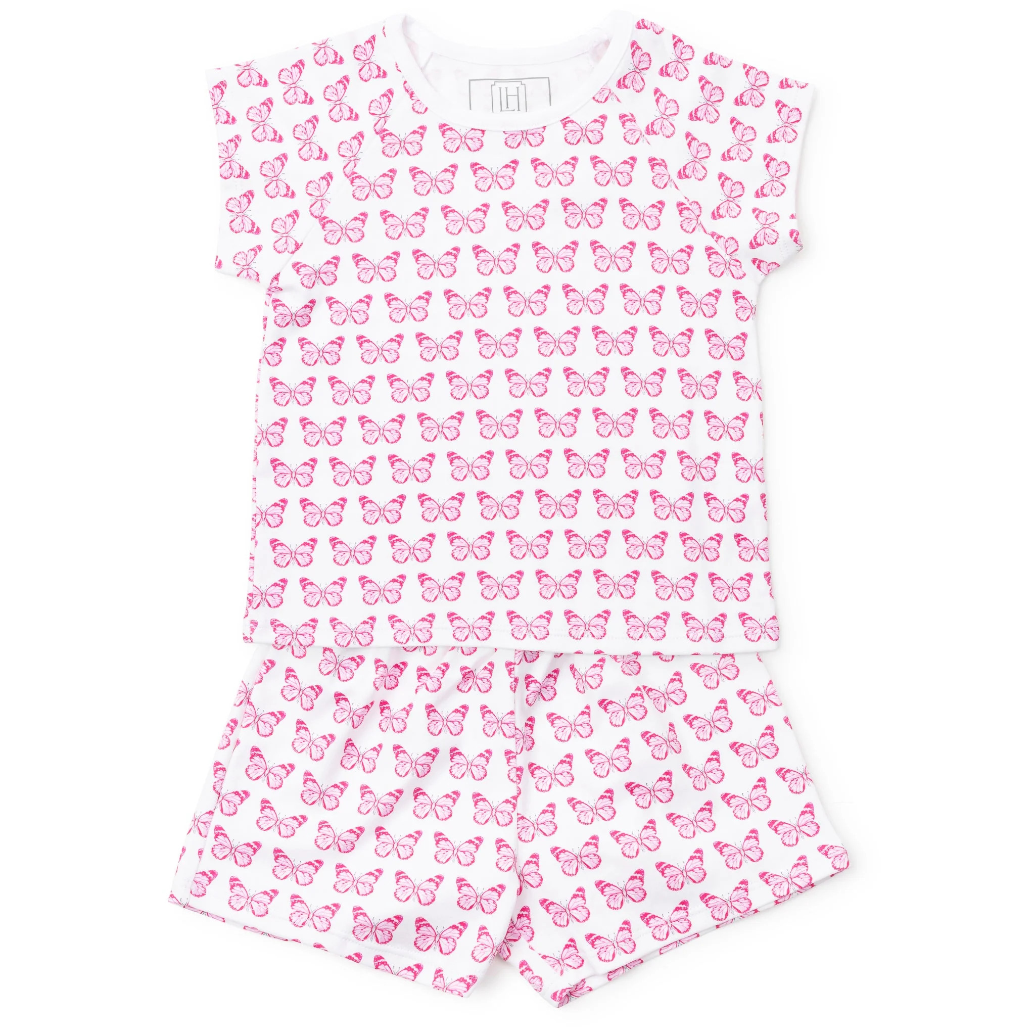Emery Girls' Short Set - Cartie Butterflies | Lila and Hayes