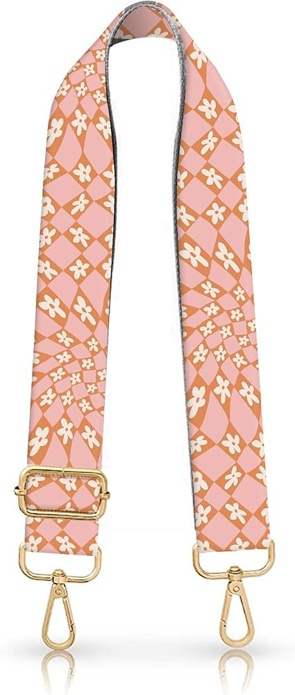 DANHRO Wide Purse Strap Replacement Crossbody Handbag Shoulder Strap Adjustable Bag Straps Replac... | Amazon (US)