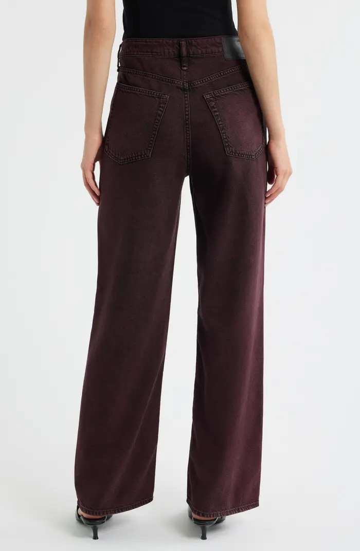 Featherweight Logan Mid Rise Wide Leg Jeans | Nordstrom