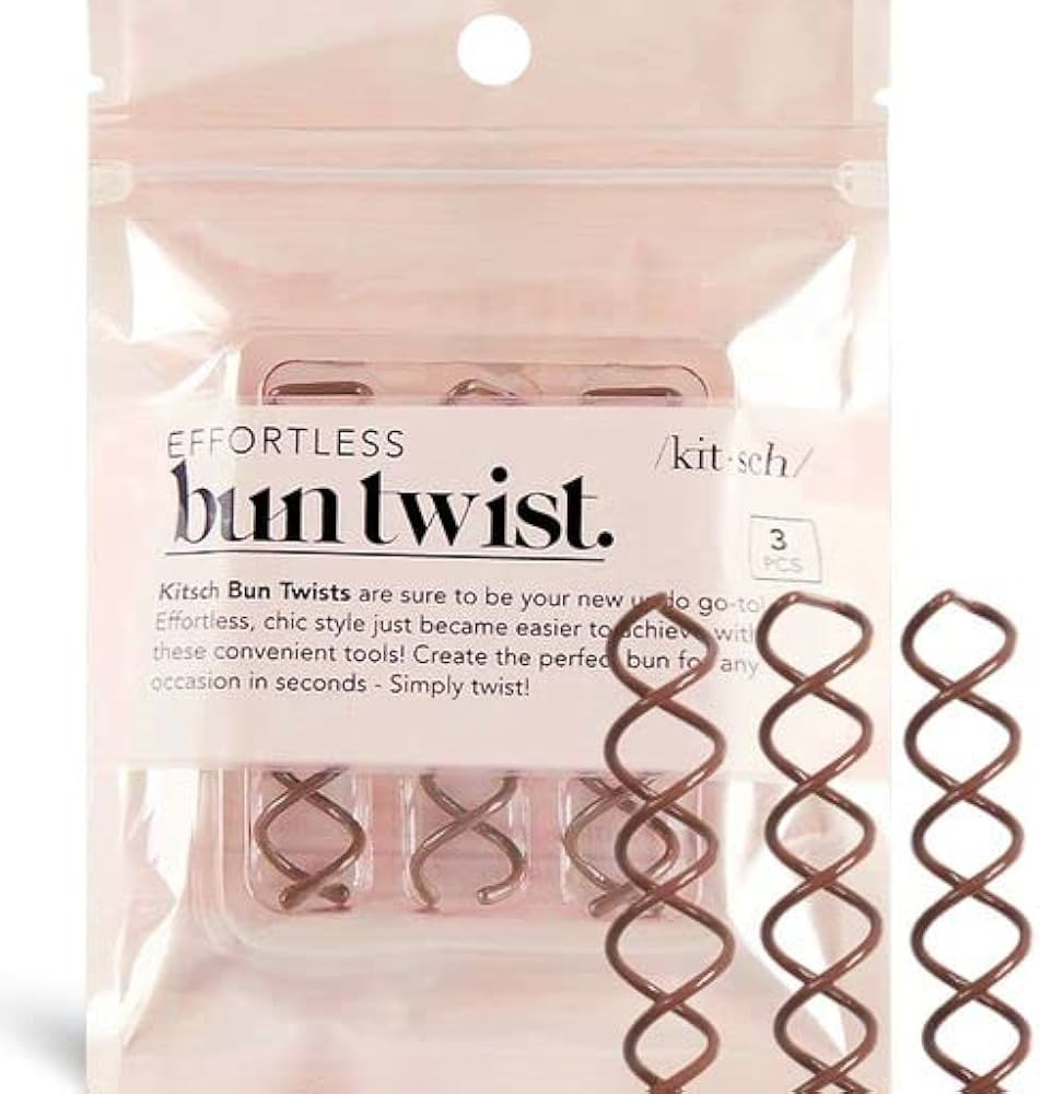 Kitsch Spin Pins for Hair - Bun Pins for Hair Styling | Spiral Hair Pins for Women | Mini Spiral ... | Amazon (CA)