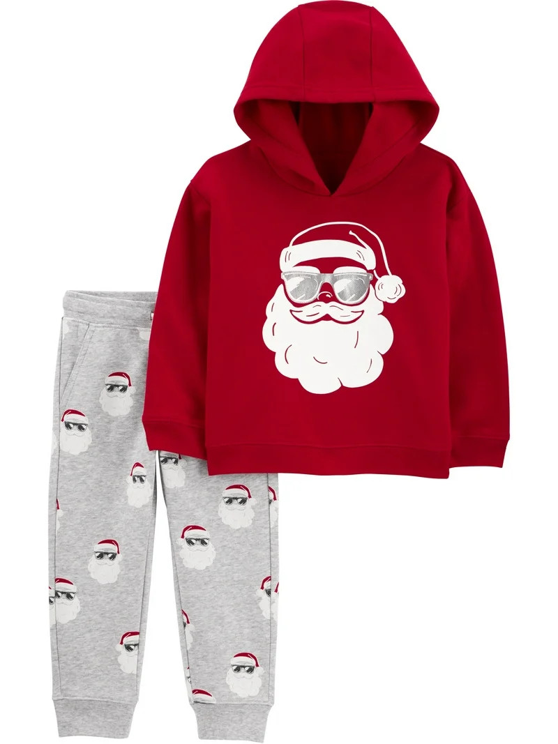 Carter's Child of Mine Baby and Toddler Boy Holiday Outfit Set, 2-Piece, Sizes 12M-5T | Walmart (US)