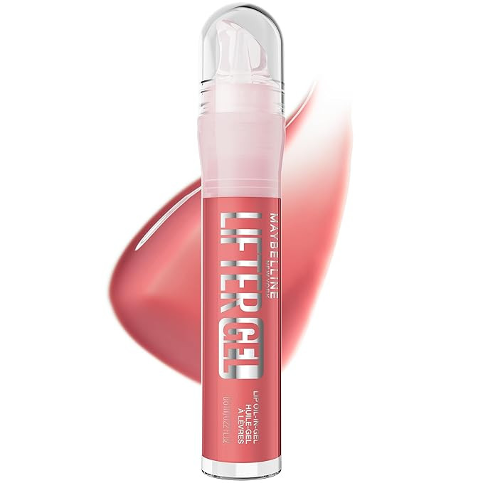 MAYBELLINE Lifter Oil-in-Gel Lip Gloss for Glassy, Bouncy Shine, Hydrating, Tinted Lip Balm and M... | Amazon (US)