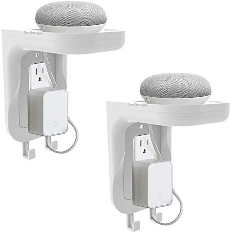 WALI Wall Bathroom Shelf Standard Vertical Duplex GFCI Decorative Outlet for Cell Phone, Dot, Google | Amazon (US)