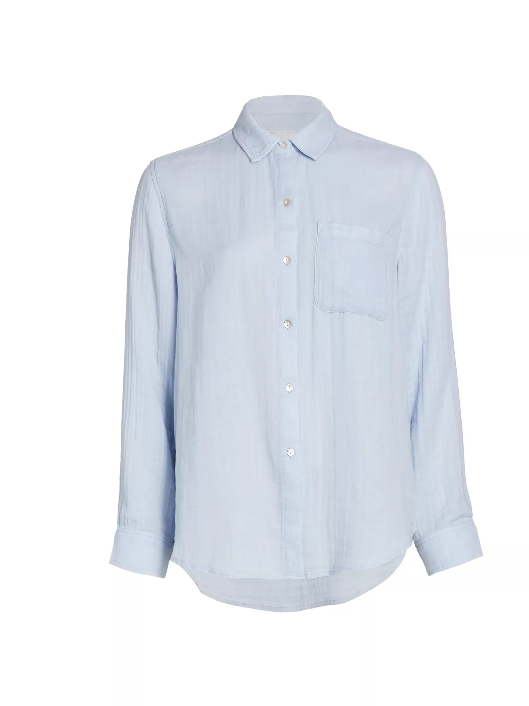 Ellis Cotton Gauze Button-Up | Saks Fifth Avenue