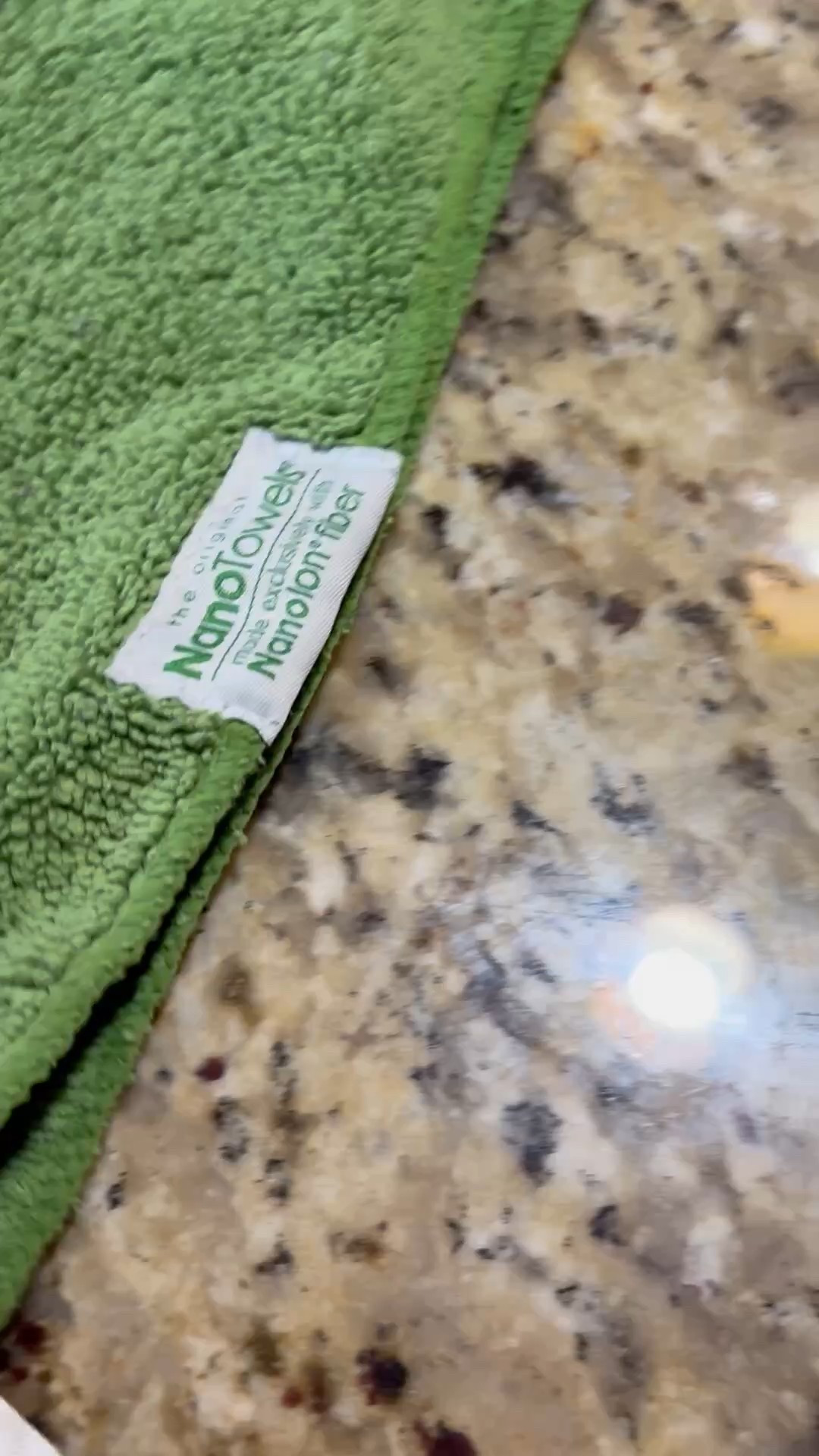 I’m trying to take toxic chemicals out of the household and this is an easy way to do it. These Nano towels are microfiber and do not require any harsh chemicals. You just activate with water and use either side or both sides to clean almost every surface in your home! 
