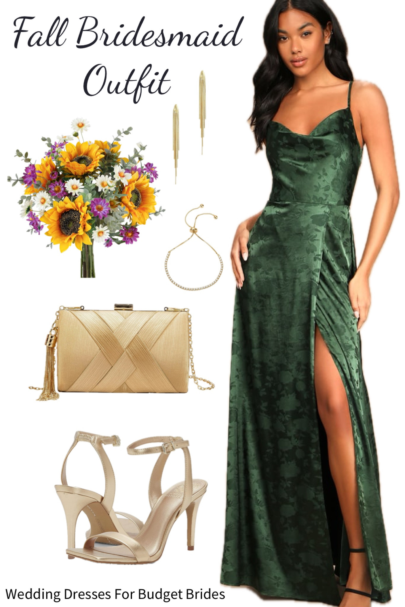 Feel beautiful in this green bridesmaid dress and pretty accessories. 

#bridesmaiddress #fallgown #bridalpartyoutfit #destinationwedding #fulllengthgowns

#LTKSeasonal #LTKWedding #LTKStyleTip