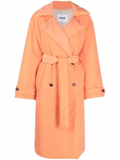 padded trench coat | Farfetch (CA)