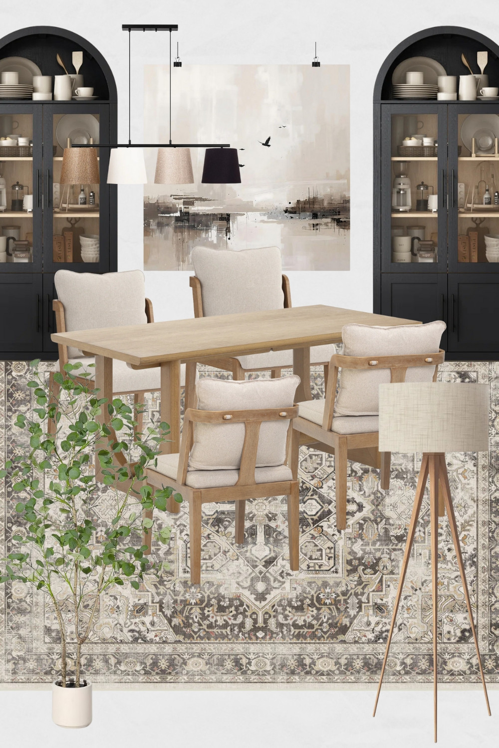 Modern Dining Room Moodboard, modern Classic Dining Room Design Ideas, Dining Table, Dining Chairs, Arched Bookshelves, Scandinavian Dining Room Design, Japandi Dining Room Decor

#homedecor #diningroom #diningroomdesign #diningroomdecor #scandidiningroom 

 

#LTKHome #LTKSaleAlert #LTKStyleTip