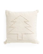20x20 Embossed Tree Pillow | Marshalls