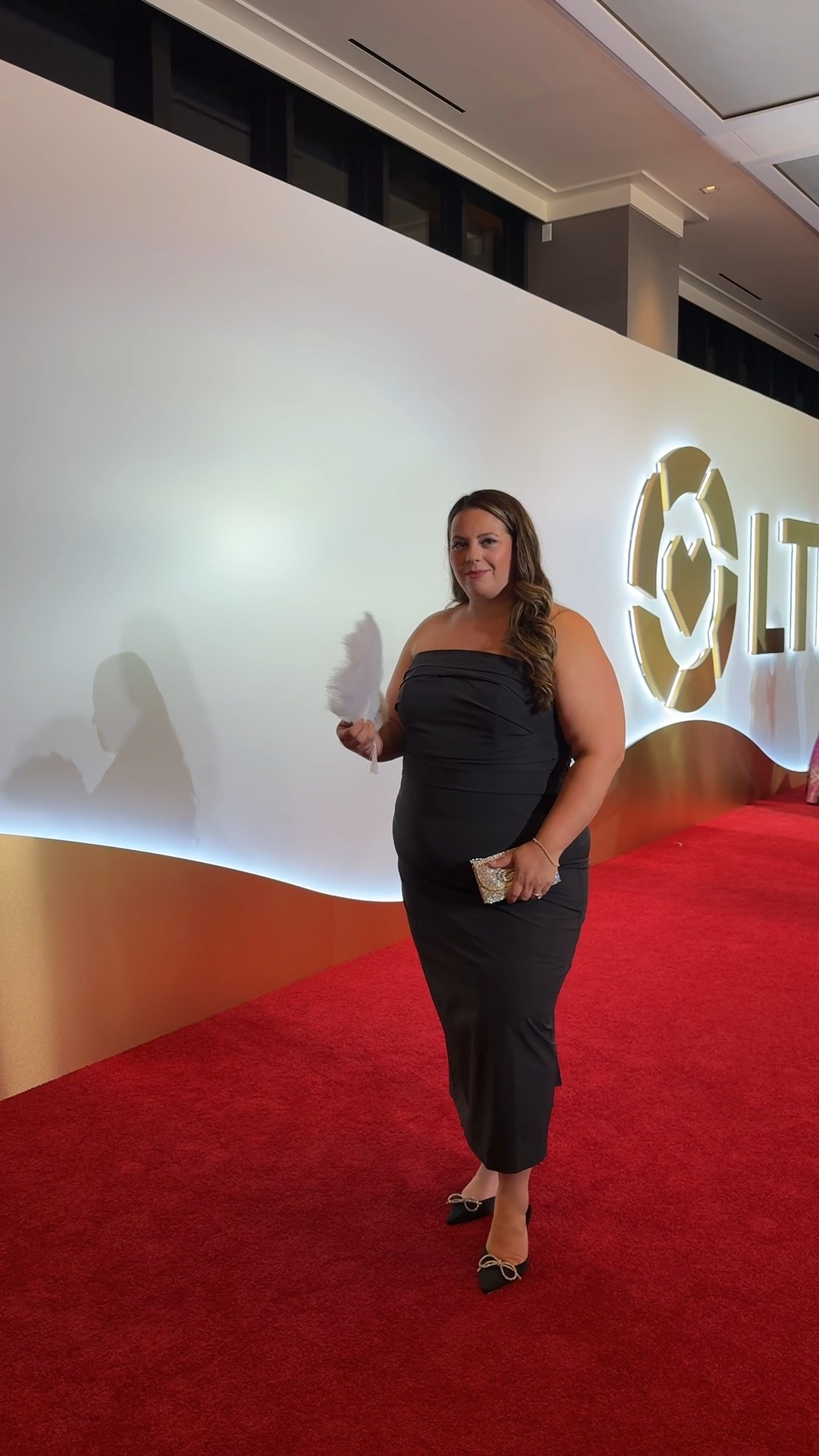 Looking for a plus size formal dress? This little black dress was perfect! Wearing my usual size 20 

#LTKPlusSize