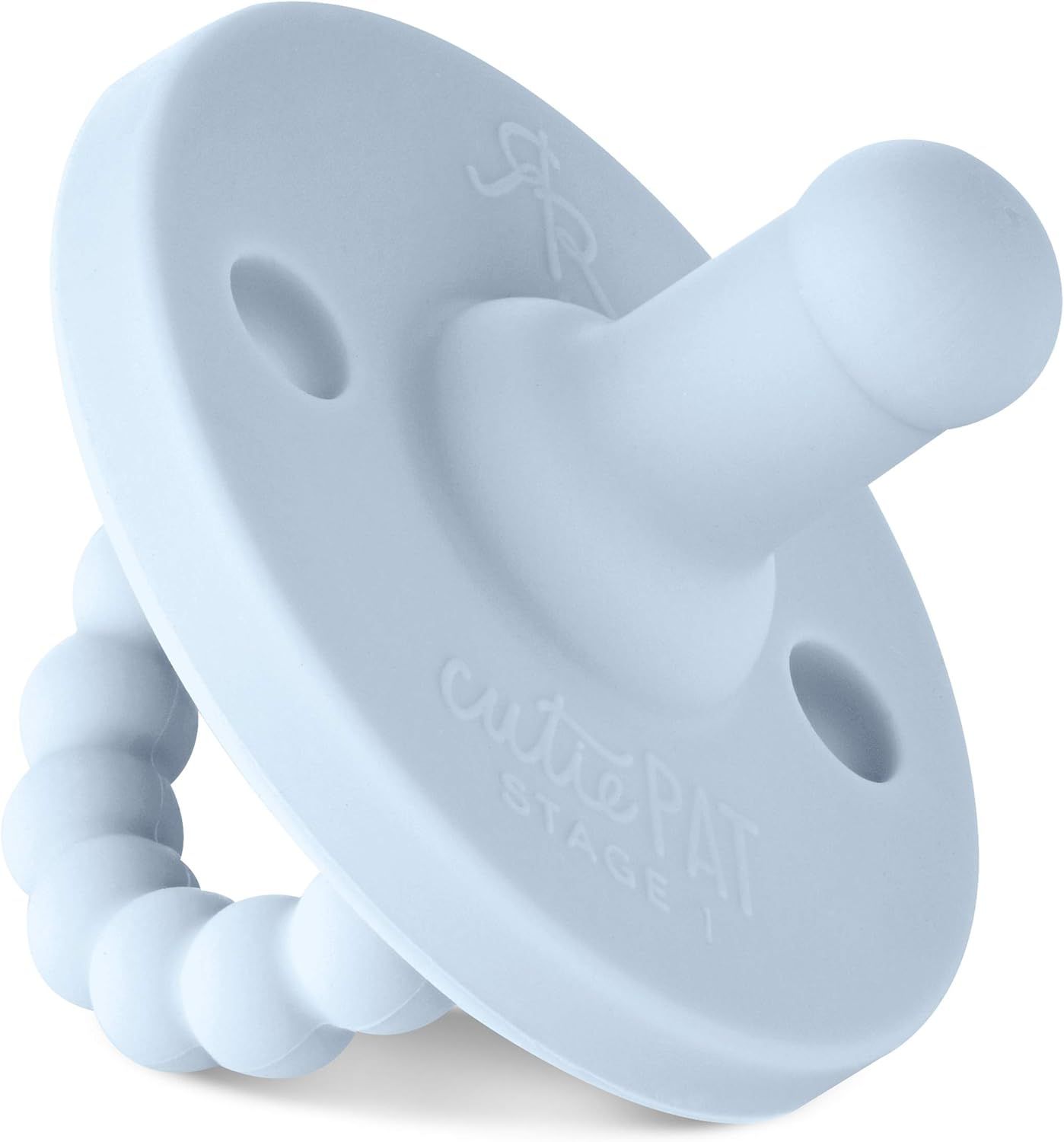 Ryan and Rose Cutie PAT Pacifier Blue Stage 1 | Amazon (US)