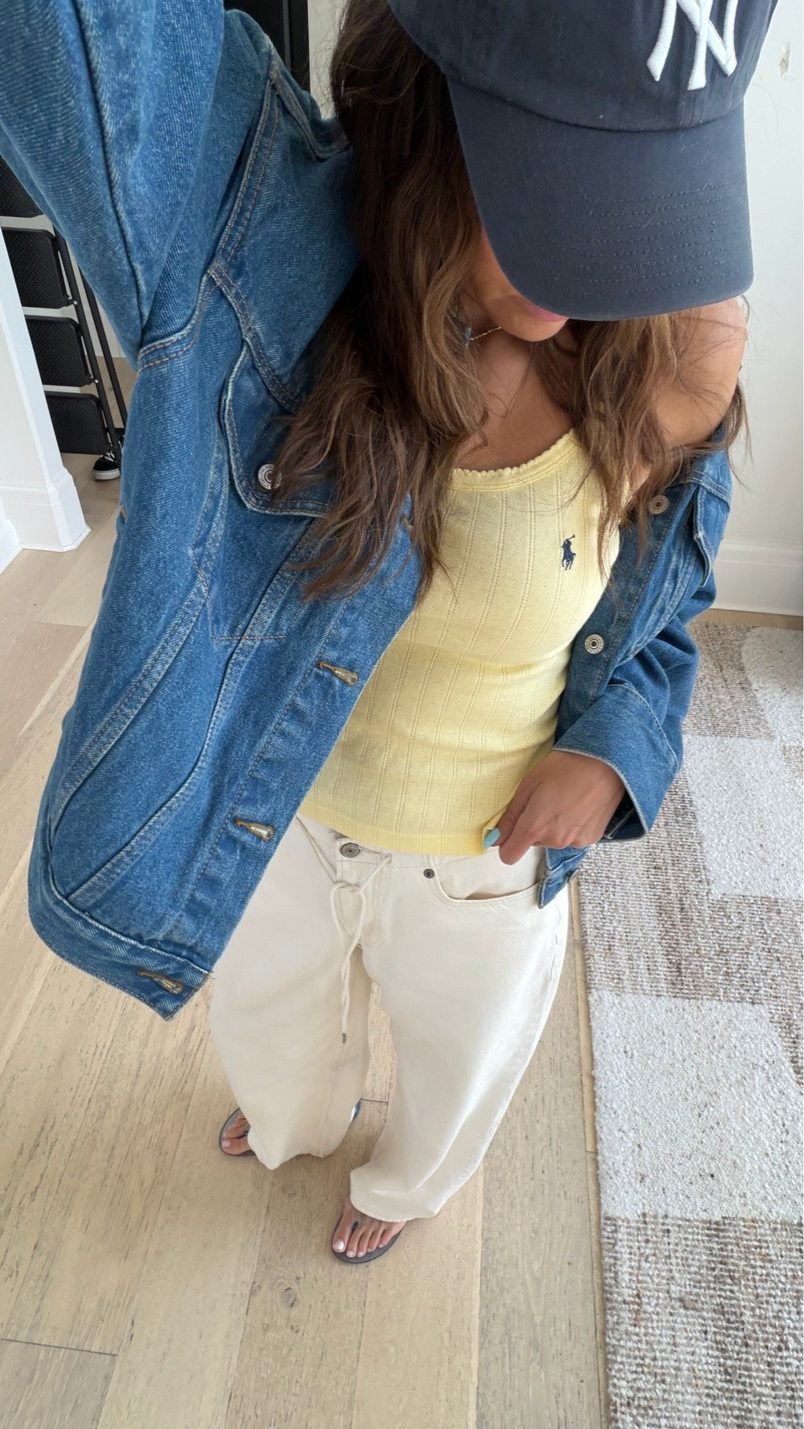 Summer weekend outfit 💛

Denim jacket, white jeans, polo Ralph Lauren, Jean jacket, Abercrombie Jean jacket @abercrombie

#LTKootd #LTKSeasonal #LTKOver40