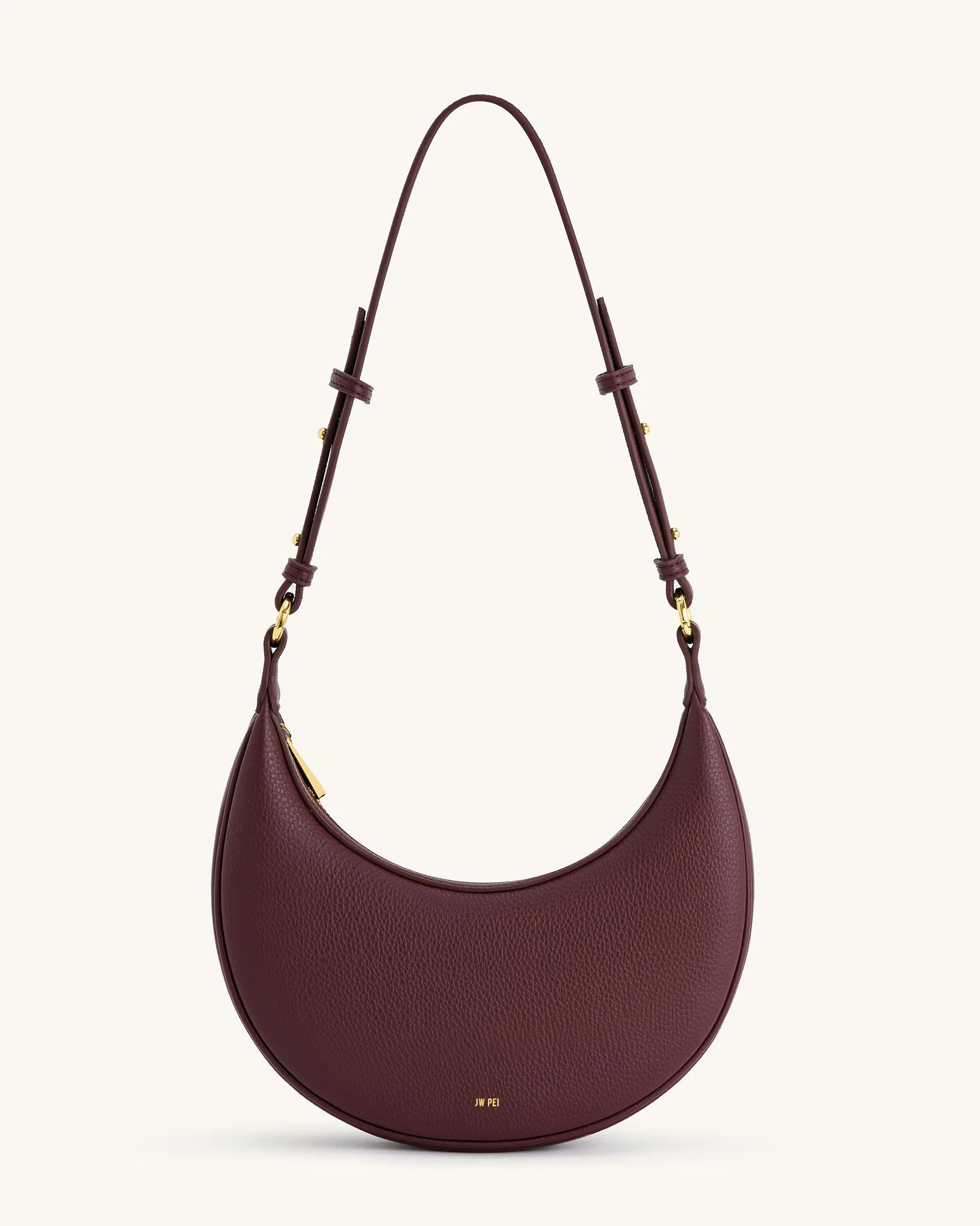 Carly Medium Shoulder Bag - Deep Claret | JW PEI US