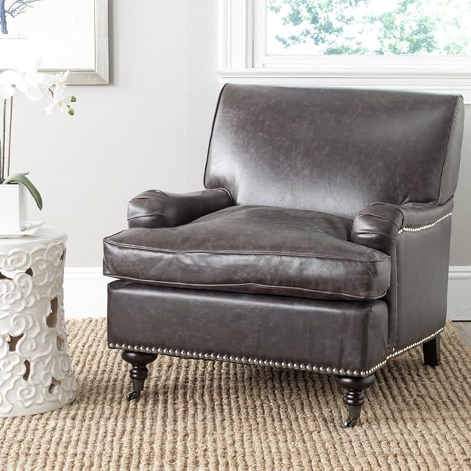 Safavieh Mercer Collection Ella Grey Club Chair | Amazon (US)