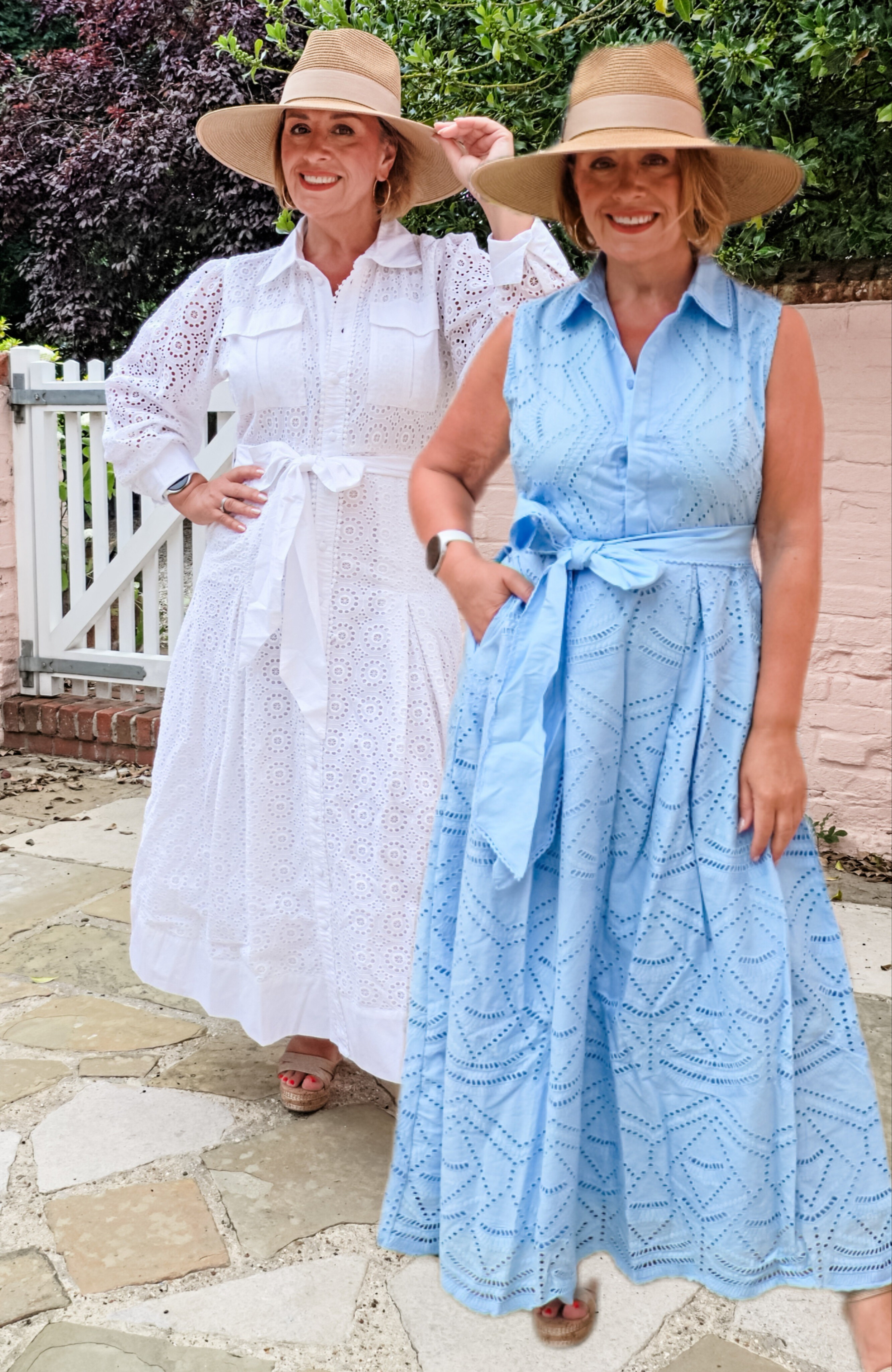 Blue or white for Henley?Both are broderie anglaise, petite with gorgeous details. Extra 20% off right now too.

#LTKsummer #LTKpetite #LTKover50style