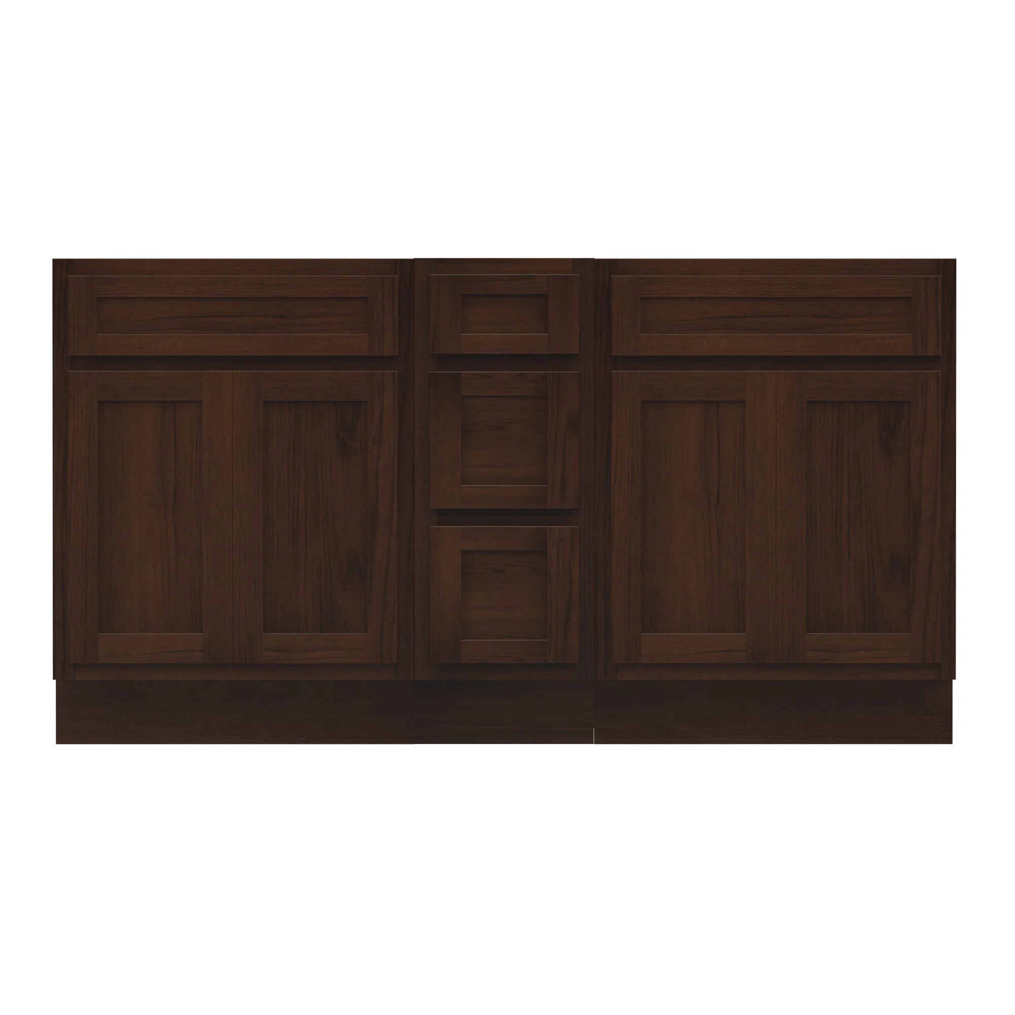 60'' Double Bathroom Vanity Base Only | Wayfair North America