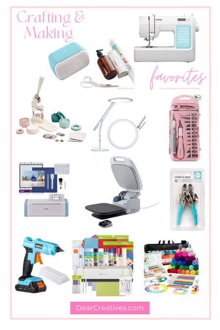Get sale prices on crafting and DIY tools and supplies. Do you like crafting and DIY? Cricut Bundle, hot glue gun, hobby knife, Craft Desk lamp, Cropadial, Cricut Auto Press,  Heat Presses, Sewing machine, crochet 🧶 knitting bundle… 

#LTKhome #LTKsalealert #LTKxPrime