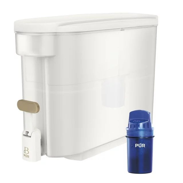 Beautiful by PUR 30 Cup Dispenser Water Filtration System, Filter Included, White Icing (PDS1820W... | Walmart (US)