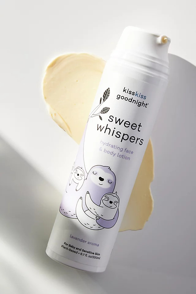 Kiss Kiss Goodnight Sweet Whispers Hydrating Face and Body Lotion | Anthropologie (US)