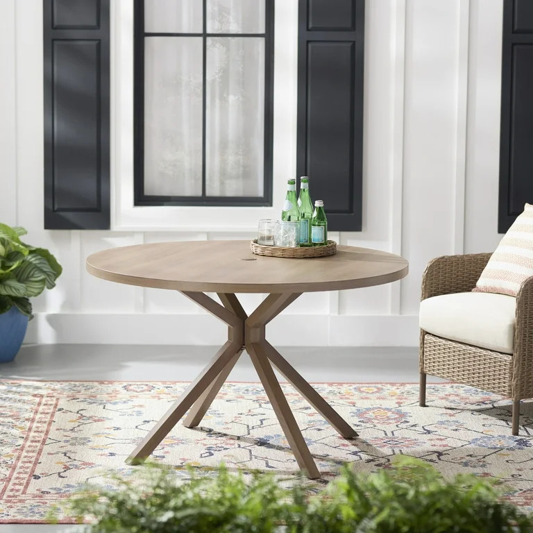 Mainstays Chelsea Outdoor Dining Table | Walmart (US)