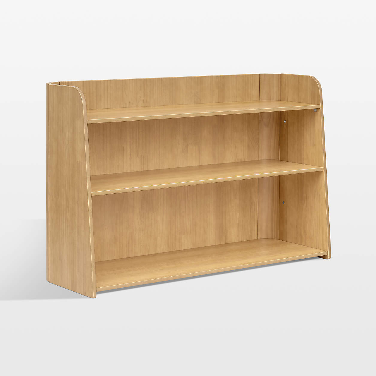 Babyletto 45" Melo Honey Wood Montessori Kids Bookcase | Crate & Kids | Crate & Barrel