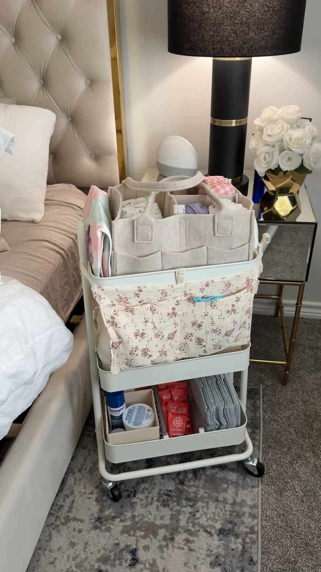 Bedside postpartum cart!

#LTKBaby #LTKBump #LTKFindsUnder50
