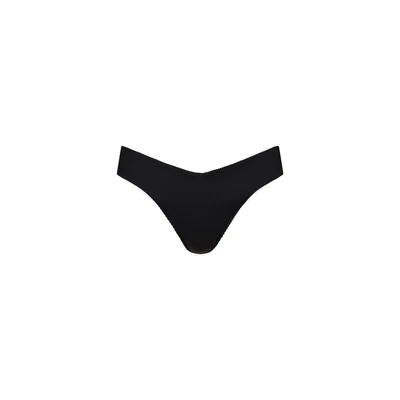 Cheeky V Bikini Bottom - Pitch Black | Kulani Kinis US
