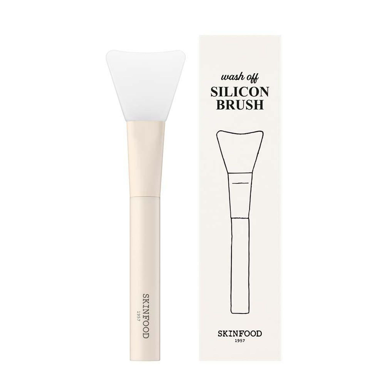 SKINFOOD Wash Off Silicone Brush | Olive Young Global