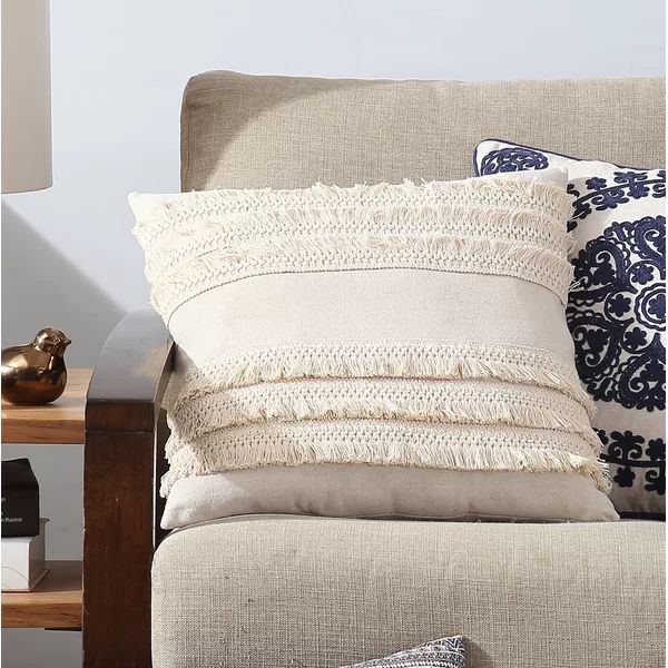 Cabool Fringed Throw Pillow Cover | Wayfair North America