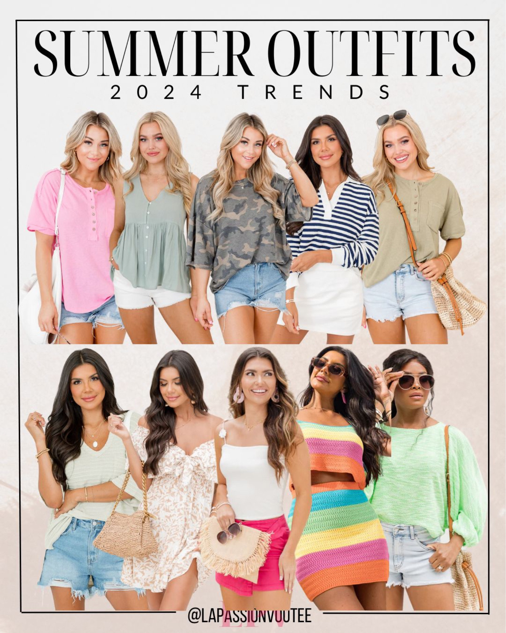 Step into the spotlight of summer fashion with the trendsetting looks of 2024. Explore a kaleidoscope of colors, patterns, and textures that redefine seasonal style. Whether poolside lounging or city strolling, indulge in outfits that fuse comfort with sophistication, ensuring you shine bright under the summer sun.

#LTKstyletip #LTKfindsunder100 #LTKSeasonal