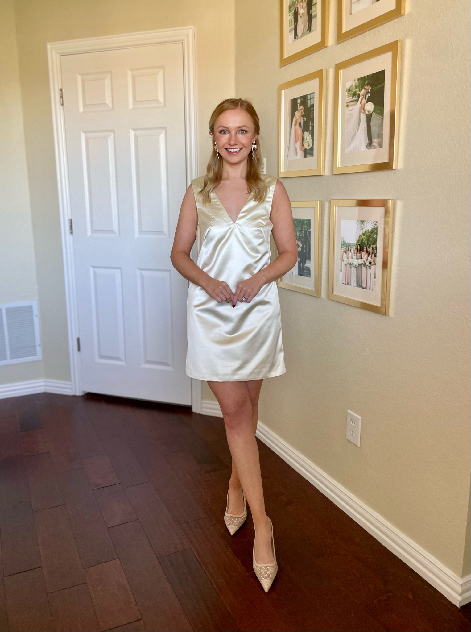 Wearing an XS | gold dress, champagne dress, New Year’s Eve dress, holiday party outfit 

#LTKSeasonal #LTKHoliday #LTKStyleTip