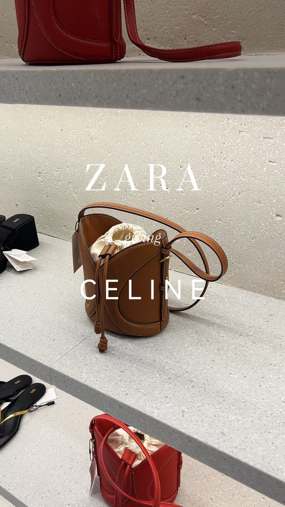 And on sale for under $35 🤯

Zara bags have been looking very designer lately 🤎

This one instantly caught my eye - the structure, the stitching, the rich brown tone - it has that timeless, elevated look that makes an outfit feel expensive.

The kind of bag you end up reaching for with everything: denim, trousers, oversized knits or simple dresses ✨

zara bag, zara handbags, designer inspo bag, luxury inspo accessories, brown leather bag, bucket bag outfit, minimalist handbag, quiet luxury aesthetic, old money style, european chic outfit, elevated basics accessories, everyday luxury bag, zara new arrivals, chic neutral accessories, effortless style outfit, rich girl aesthetic, polished everyday look, capsule wardrobe accessories, timeless handbag style, expensive looking accessories

#LTKgrwm #LTKootd #LTKSaleAlert