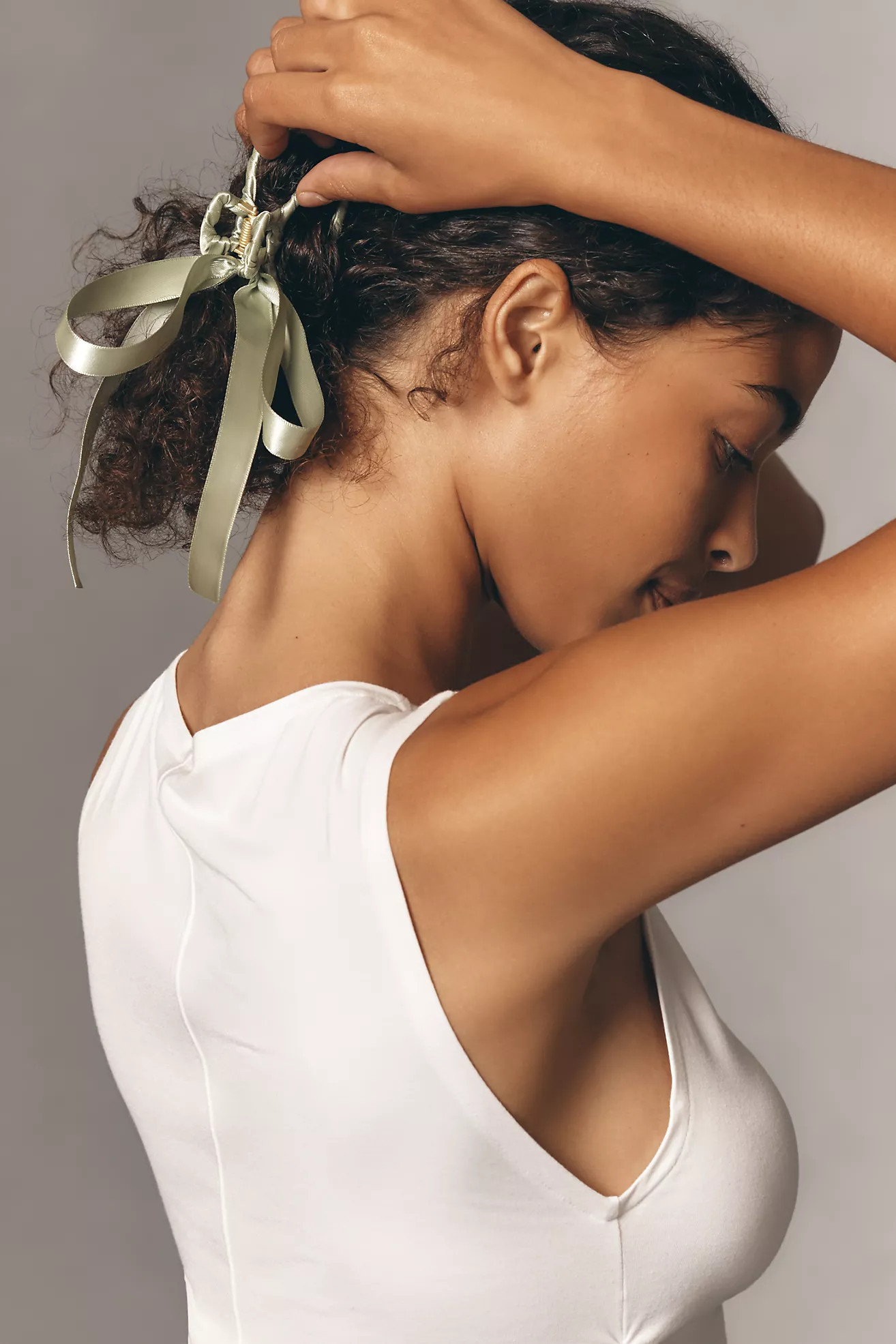 Clubhouse Bow Hair Claw Clip | Anthropologie (US)